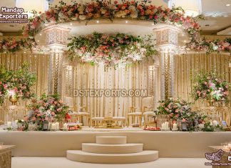 Indian Classy Wedding Mandap Setup Indian Classy Wedding Mandap Setup