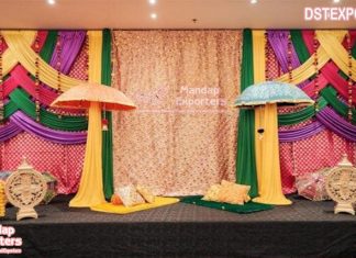 Muslim Heena Function Backdrop Curtains Decoration Muslim Heena Function Backdrop Curtains Decoration