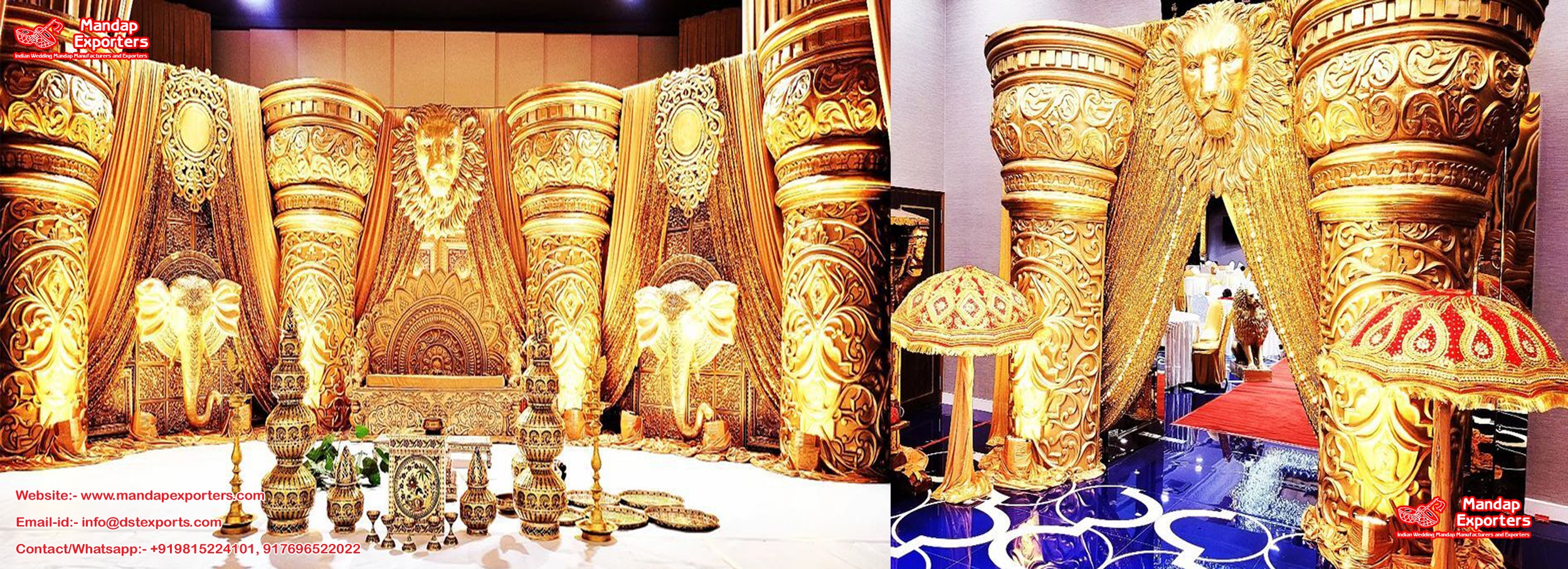 Sri Lankan Wedding Mandap Stage Design Decor