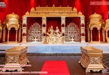 Stunning Hindu Wedding Shiv Parvati Wedding Stage Stunning Hindu Wedding Shiv Parvati Wedding Stage