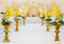 Tamilian Manavarai Themed Wedding Mandap Setup Tamilian Manavarai Themed Wedding Mandap Setup