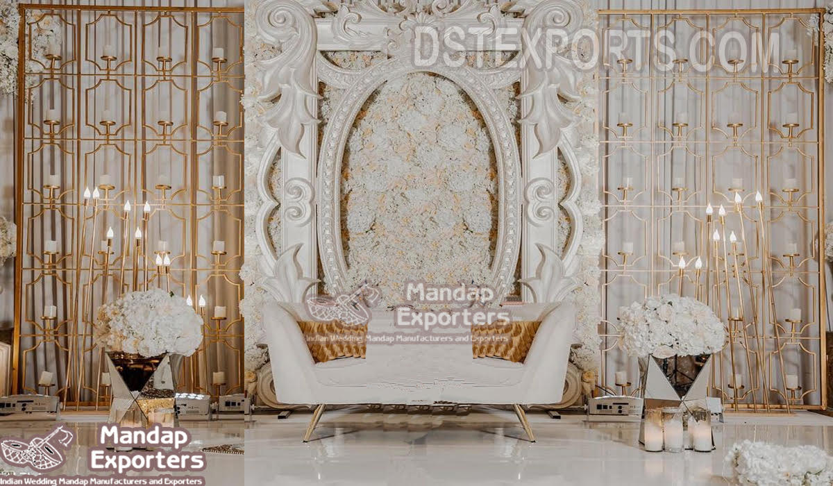 Asian Wedding Events Candle Wall For Decoration