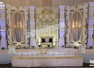 Eminent White Wedding Backdrop Frame For Stage Eminent White Wedding Backdrop Frame For Stage