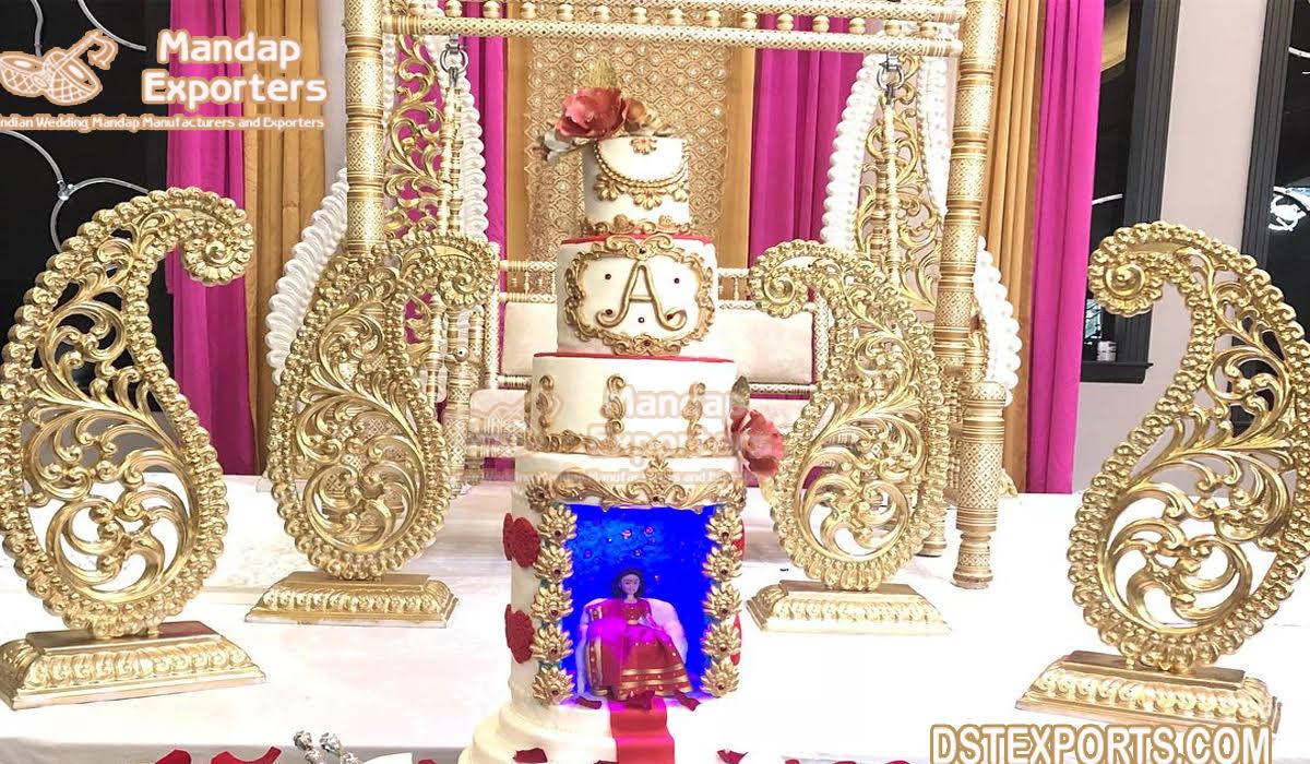 FRP Paisleys For Wedding Reception Stage
