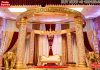 Gorgeous Golden Carved Wedding Mandap Atlanta Gorgeous Golden Carved Wedding Mandap Atlanta