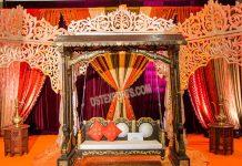 Grand Bollywood Look Wedding Reception Stage Grand Bollywood Look Wedding Reception Stage