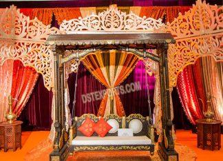 Grand Bollywood Look Wedding Reception Stage Grand Bollywood Look Wedding Reception Stage