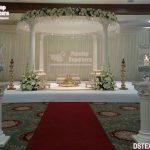 Impressive Indoor Wedding Roman Pillar Mandap