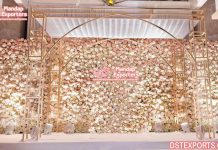 Modern Metal Structure For Wedding Stage Modern Metal Structure For Wedding Stage