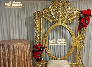 New Designer Wedding Stage Frame Backdrop New Designer Wedding Stage Frame Backdrop