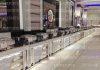 Stainless Steel Silver Buffet Table For Wedding