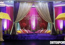 Stunning Indian Mehndi Stage Decoration Stunning Indian Mehndi Stage Decoration