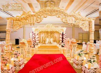 Traditional Indian Look Wedding FRP Mandap Traditional Indian Look Wedding FRP Mandap
