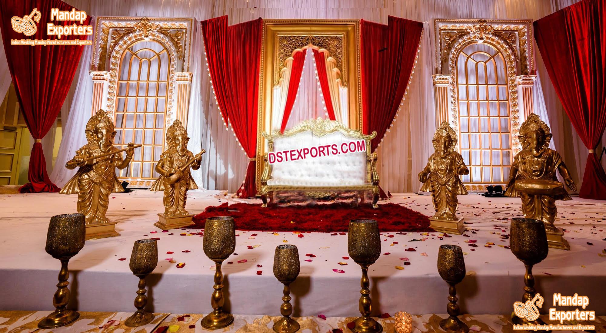 Traditional Musical Ganesha For Wedding Stage