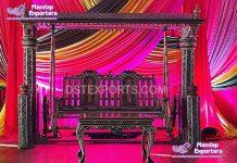 Traditional Wedding Mehndi Stage Swing Traditional Wedding Mehndi Stage Swing