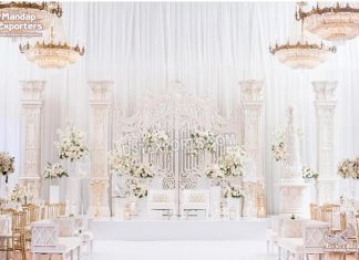 Wedding Reception Stage Gate Frame For Decoration Wedding Reception Stage Gate Frame For Decoration