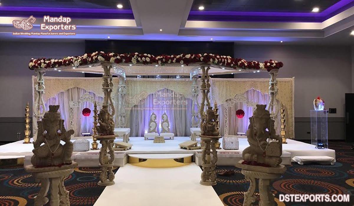 Beautifully Indian Wedding Mandap Decoration