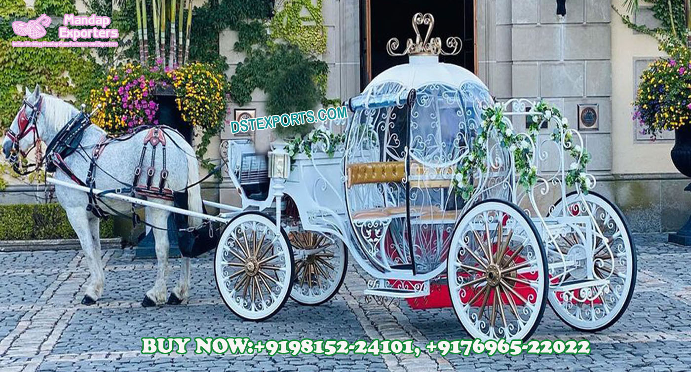 European Royal Family Cinderella Horse Carriage