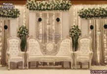 French Style Silver Sofa Set For Wedding French Style Silver Sofa Set For Wedding