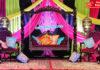 Prettiest Jhoola Seating for Bride Groom