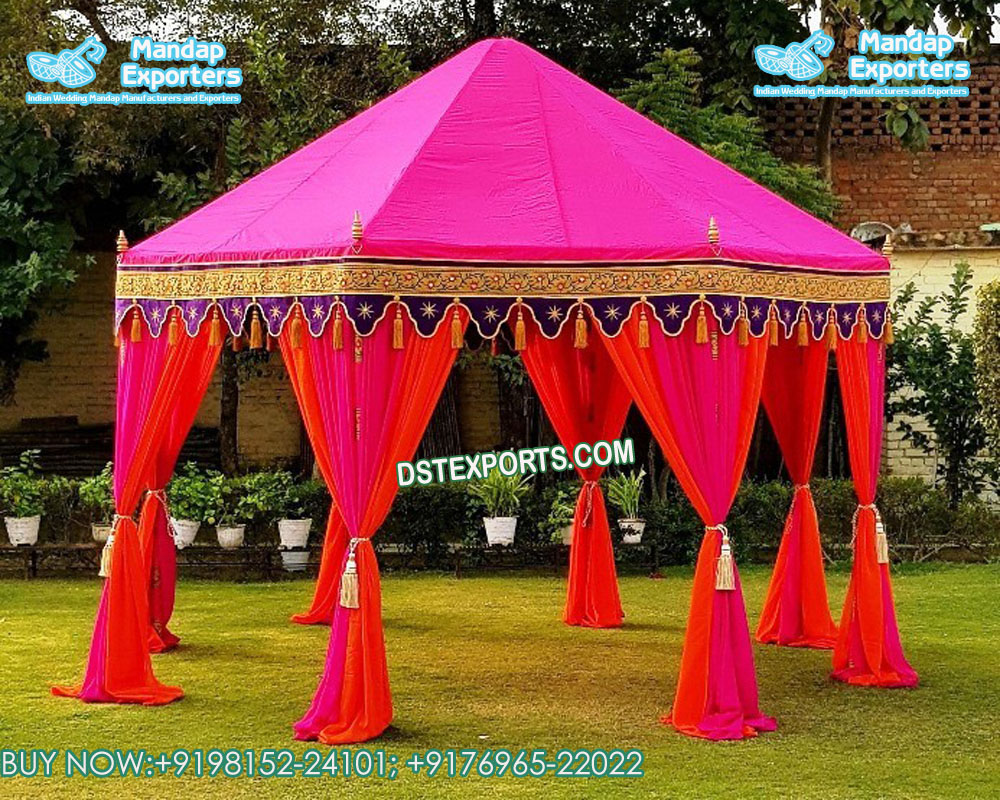 Wedding Sangeet Function Party Tent Decoration