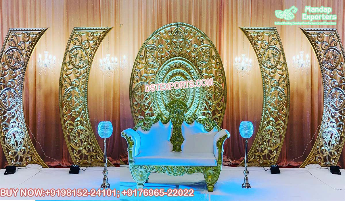 Imperial Wedding Stage Fiber Photo Frames