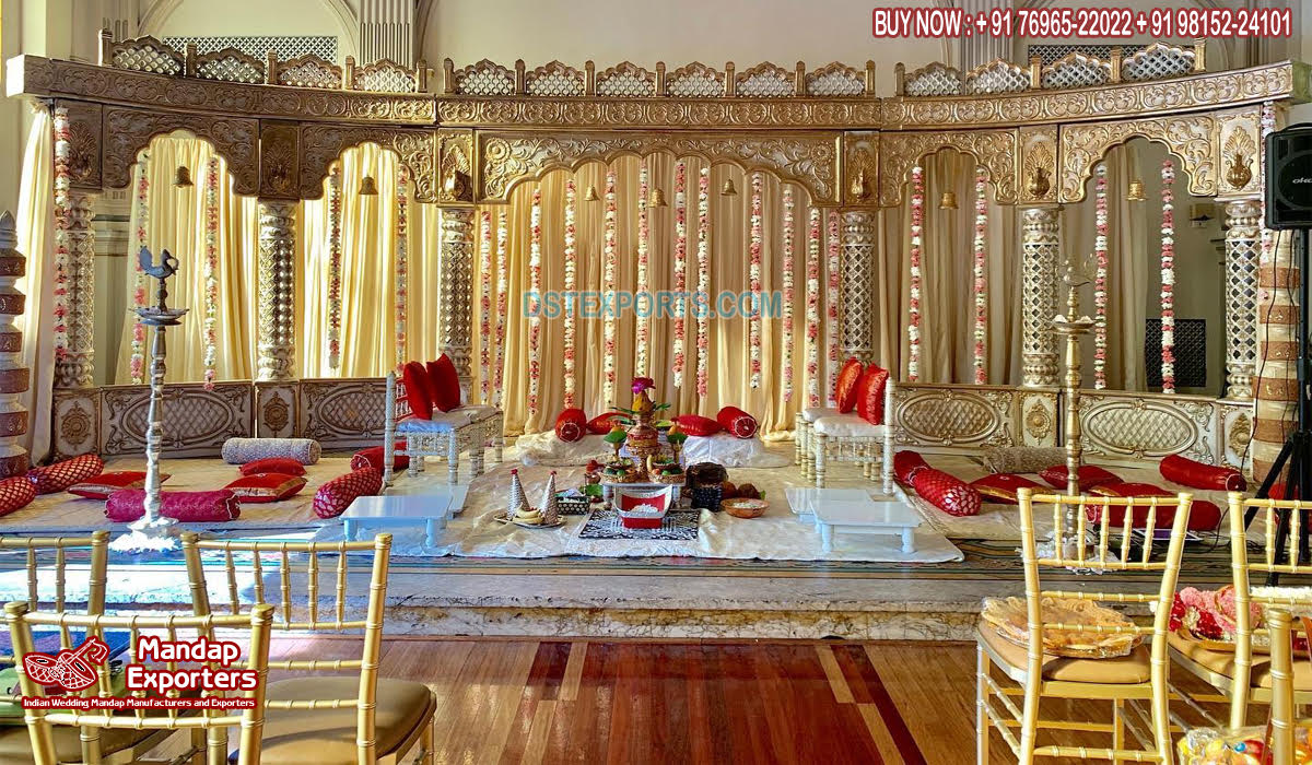 Muslim Mehrab Style Wedding Stage/Mandap