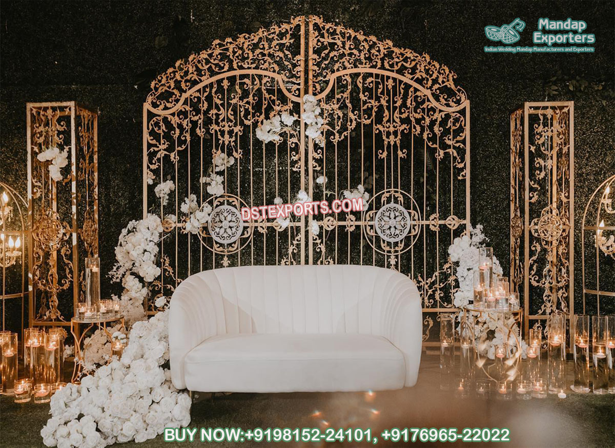 Wholesale Wedding Decor Metallic Gate Backdrops Wholesale Wedding Decor Metallic Gate Backdrops