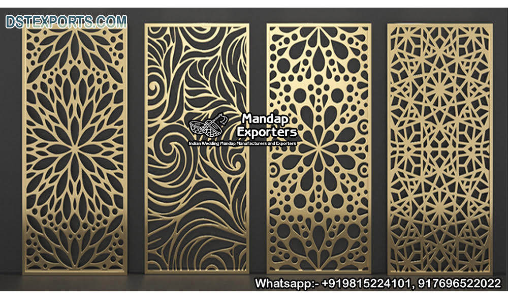 Wedding Party Decor Laser Cut Backdrop Designs