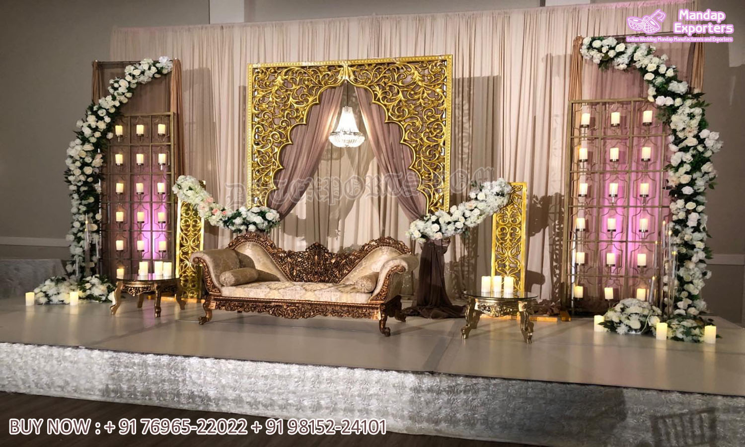 Dream Wedding Engagement Ceremony Stage Decor