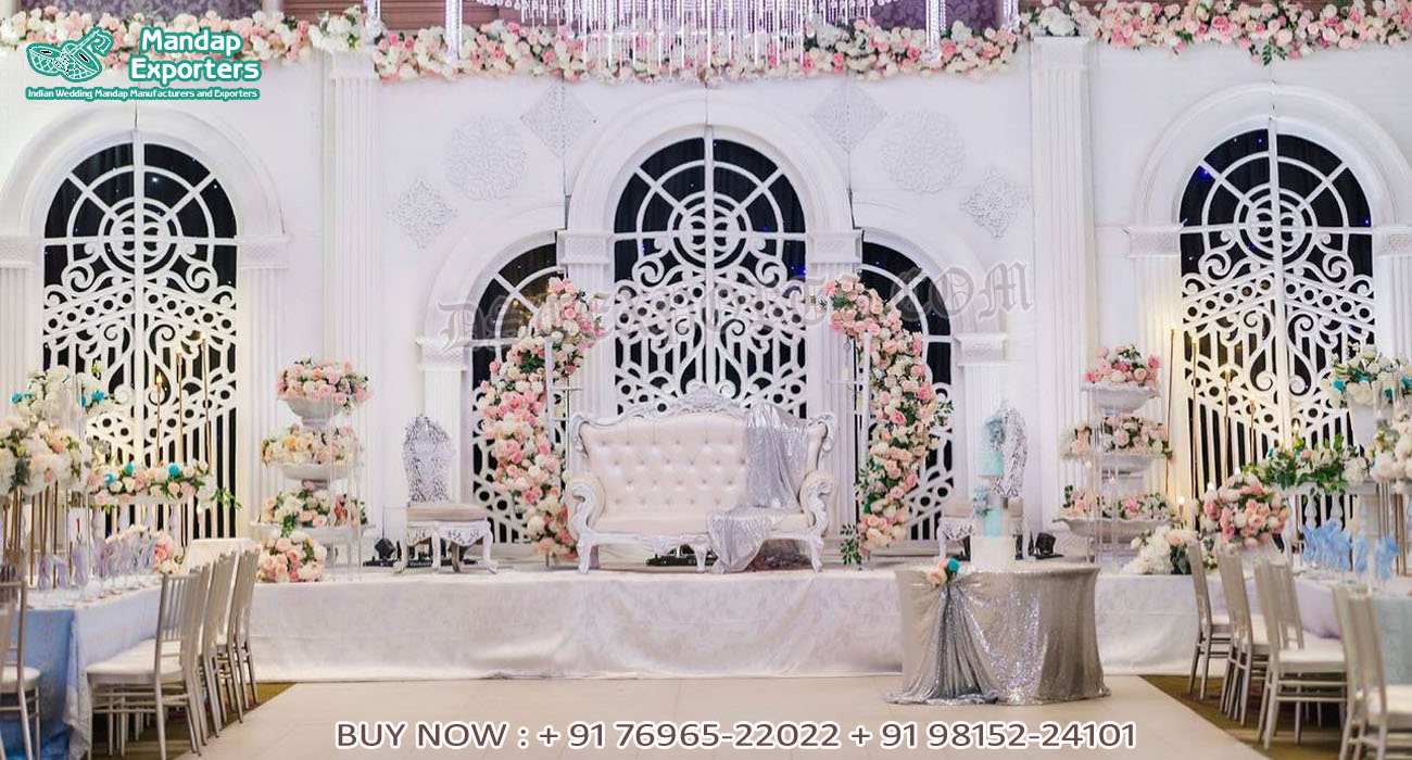 Grand Canadian Wedding Fiber Backdrop Panels