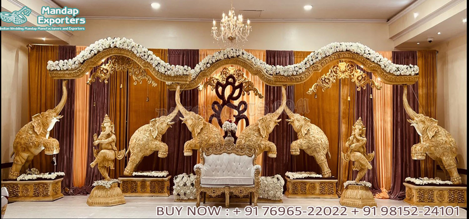 Super Stunning Elephant Theme Stage Decoration Super Stunning Elephant Theme Stage Decoration
