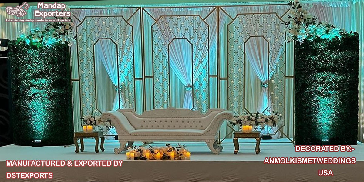 Popular Candle Walls For Reception Stage Decoration Popular Candle Walls For Reception Stage Decoration