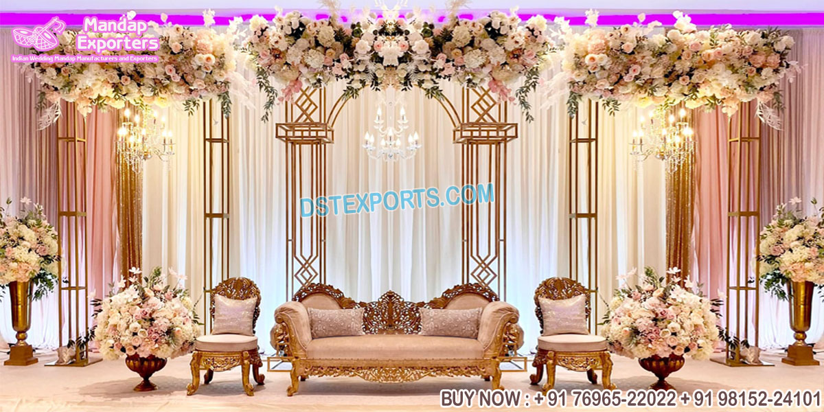 Western Wedding Metal Arches For Stage Decor
