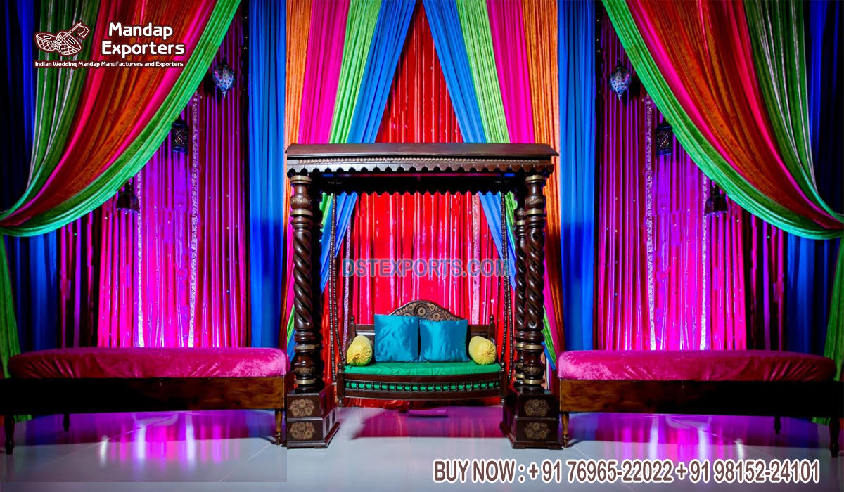 Muslim Wedding Henna Function Swing For Bride Muslim Wedding Henna Function Swing For Bride