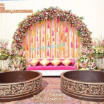Creative Outdoor Theme Haldi Ceremony Urlis