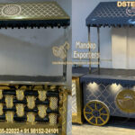 Stainless Steel Catering Food Counter With Roof
