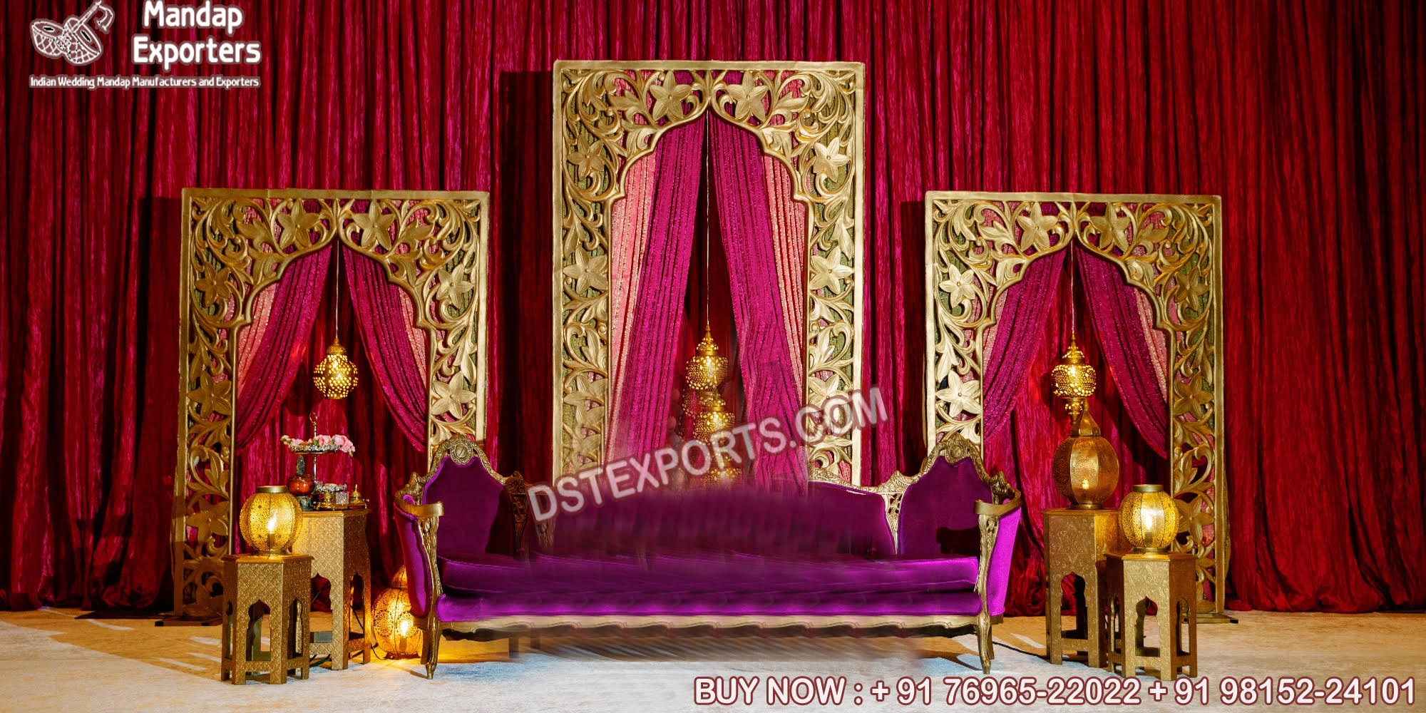 Wedding Decorative Fiber Backdrop Panel Stage