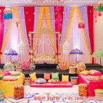 Grand Punjabi Theme Dj Night Stage Decoration