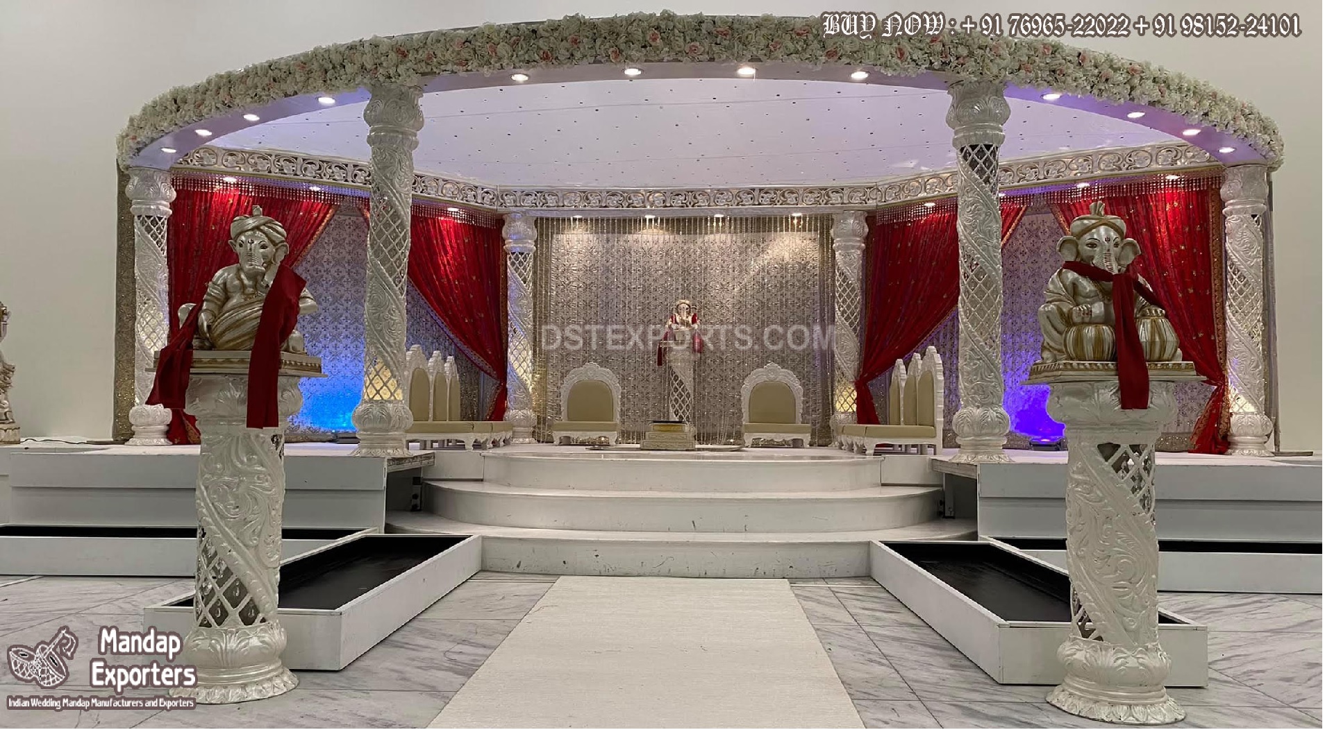 Crystal mandap suppliers