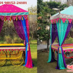 Mehndi Event Colorful Canopy Style Rehdi Stall