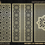 Premium Rectangular Laser Cut Frames For Weddings