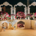 Wedding White Theme FRP Frames For Decoration