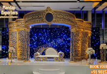 Grandeur Reception Stage Decoration in 2023