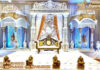Traditional Manavari Temple Style Wedding Stage