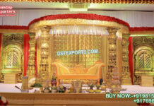 Grand Srilankan Wedding Ceremony Mandap