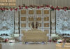 Traditional Ganesha Theme Wedding Stage
