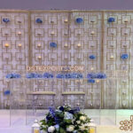 New Designer Candle Walls Stage Backdrop Setup