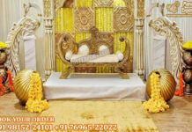 Deluxe Wedding Couch For Engagement Ceremony