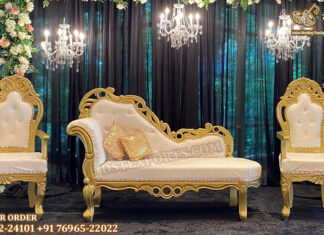 Wedding Maharaja Stage Sofa Set for Couples